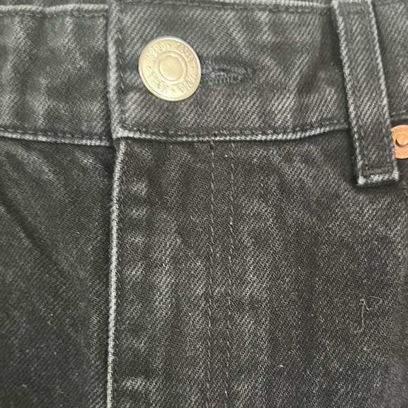 Zara Black Wide Leg Flare Jeans - Picture 5 of 14